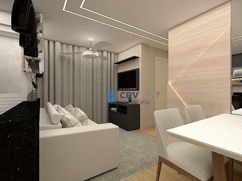 Apartamento à venda com 2 quartos, 45m² - Foto 2