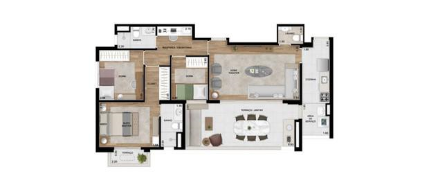 Apartamento à venda com 3 quartos, 105m² - Foto 15