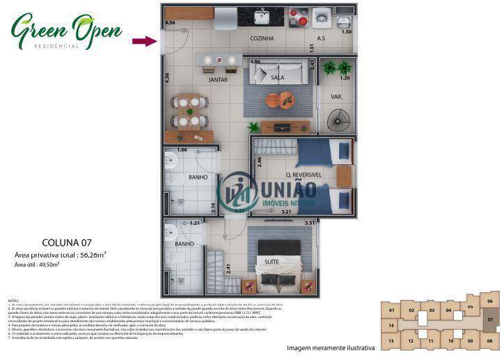 Apartamento à venda com 1 quarto, 30m² - Foto 93