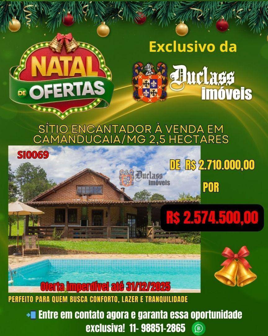 Sítio, 7 quartos, 3 hectares - Foto 1