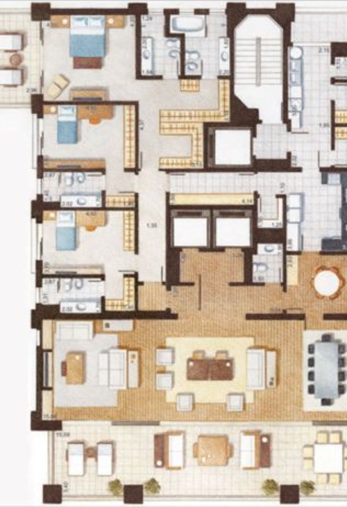 Apartamento à venda com 4 quartos, 367m² - Foto 7