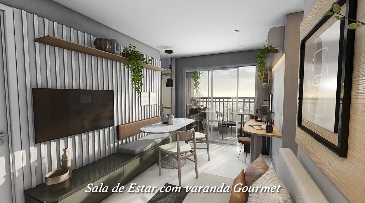 Apartamento à venda com 3 quartos, 49m² - Foto 3
