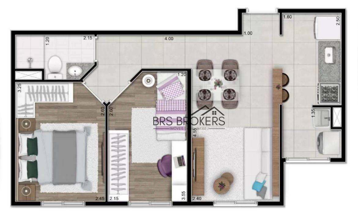 Apartamento à venda com 2 quartos, 43m² - Foto 18