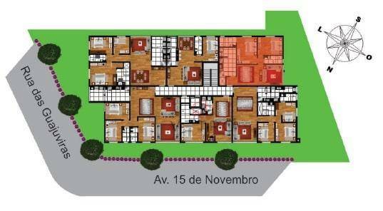 Apartamento à venda com 2 quartos, 80m² - Foto 3