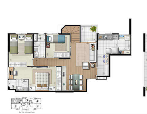 Apartamento à venda com 2 quartos, 58m² - Foto 11