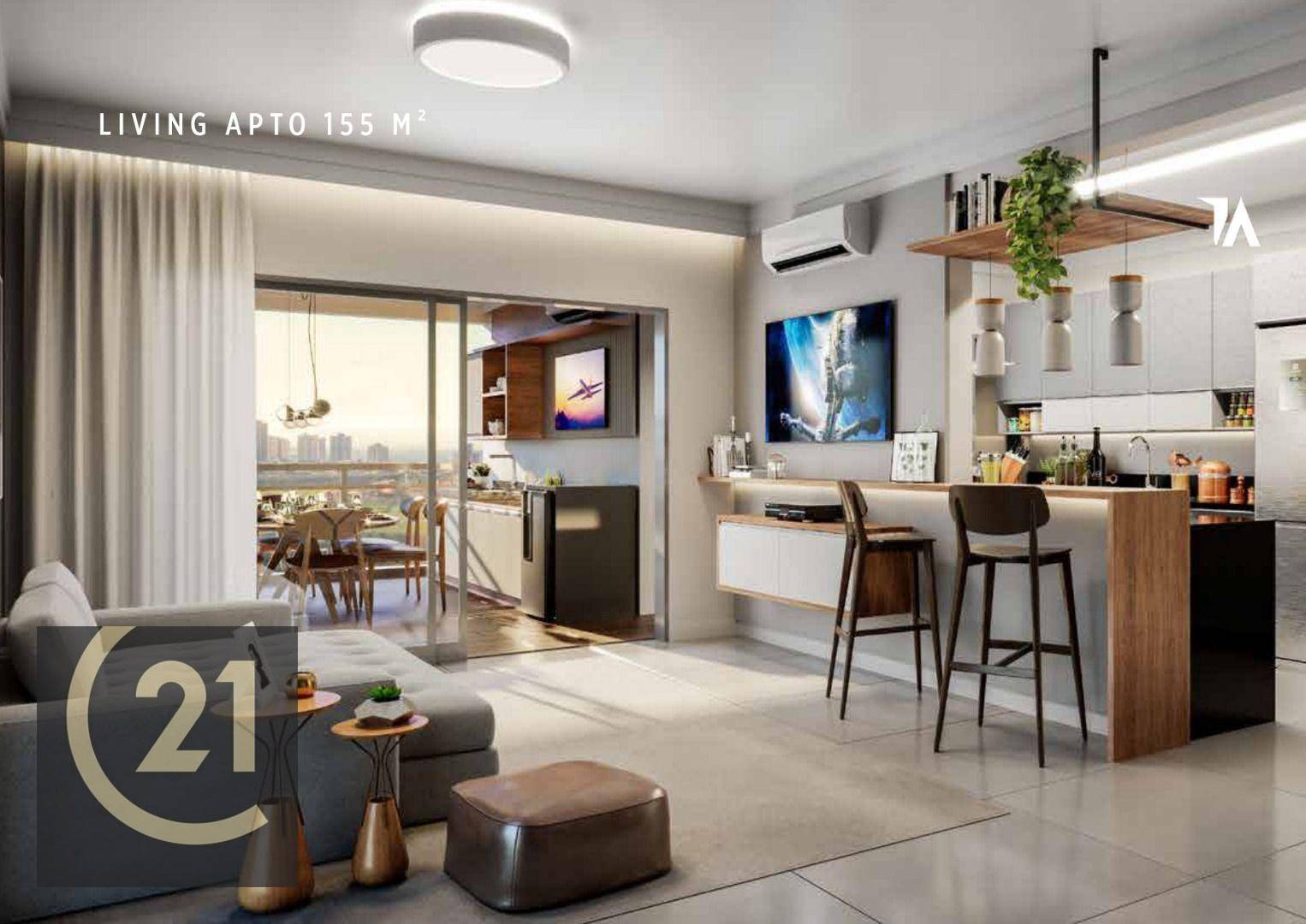 Apartamento à venda com 3 quartos, 168m² - Foto 1