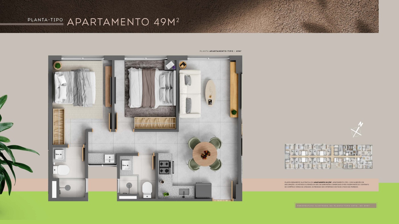 Apartamento à venda com 2 quartos, 53m² - Foto 26