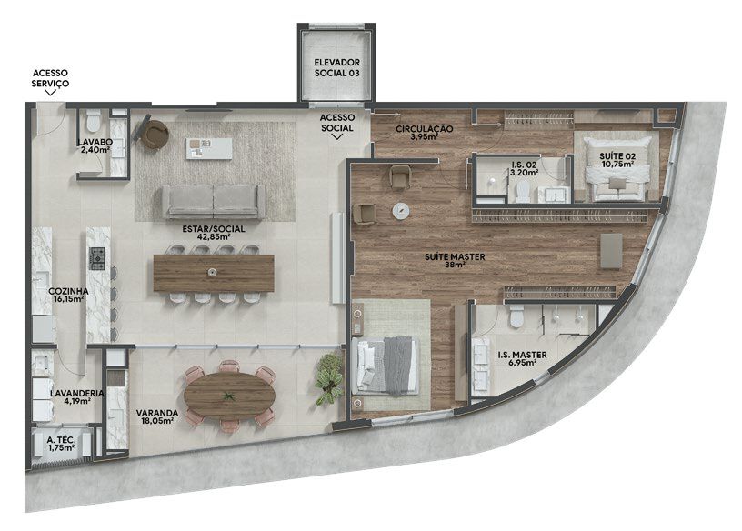 Apartamento à venda com 2 quartos, 13468m² - Foto 47