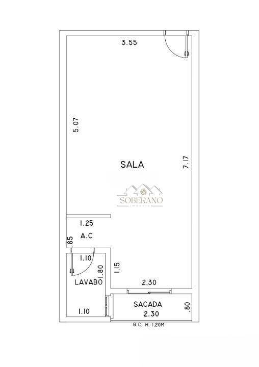 Conjunto Comercial-Sala para alugar, 32m² - Foto 22