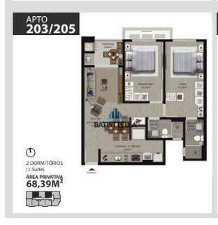 Apartamento à venda com 2 quartos, 68m² - Foto 11