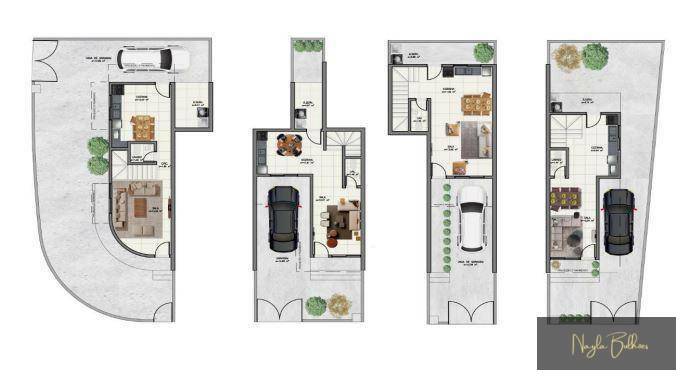 Sobrado, 2 quartos, 74 m² - Foto 4