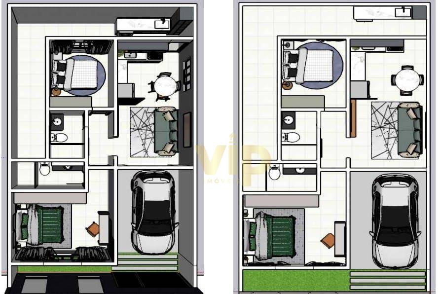 Casa à venda com 2 quartos, 70m² - Foto 3