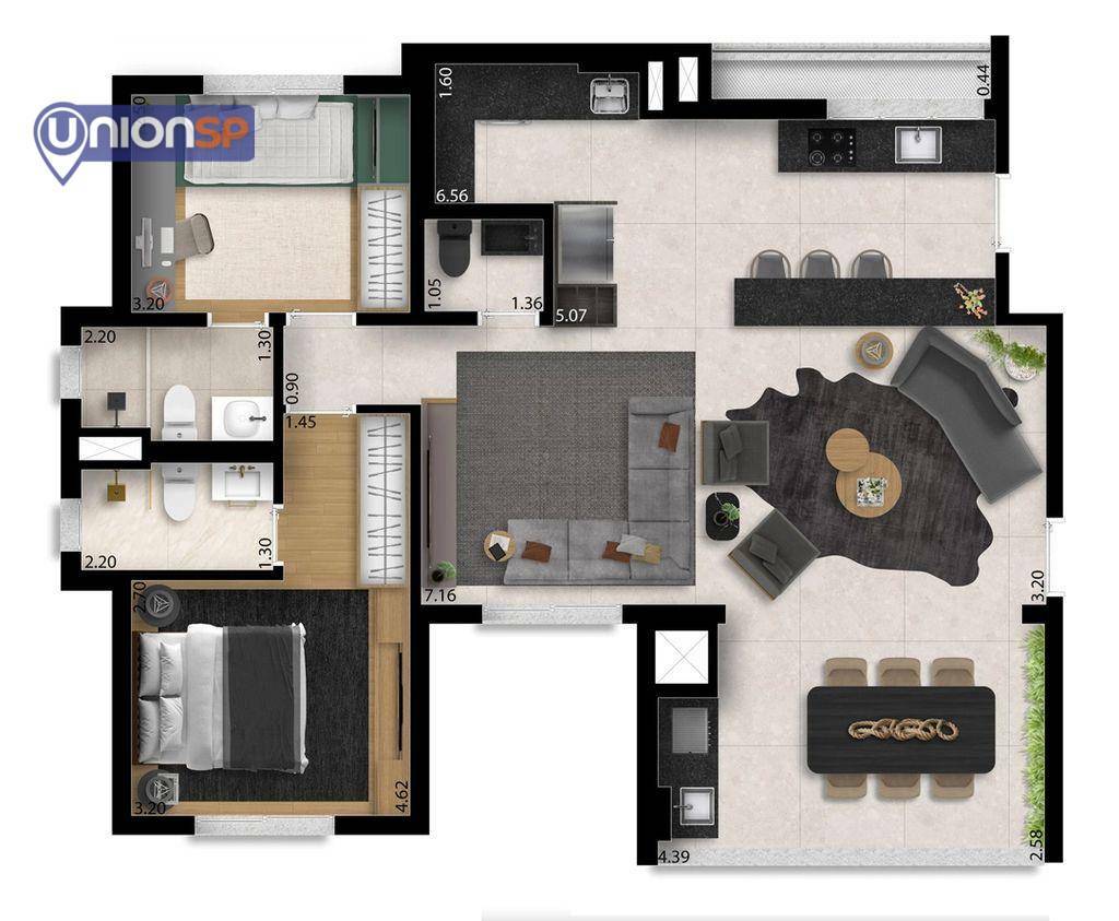 Apartamento à venda com 3 quartos, 94m² - Foto 25