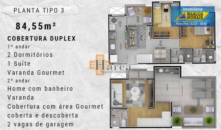 Apartamento à venda com 1 quarto, 44m² - Foto 10