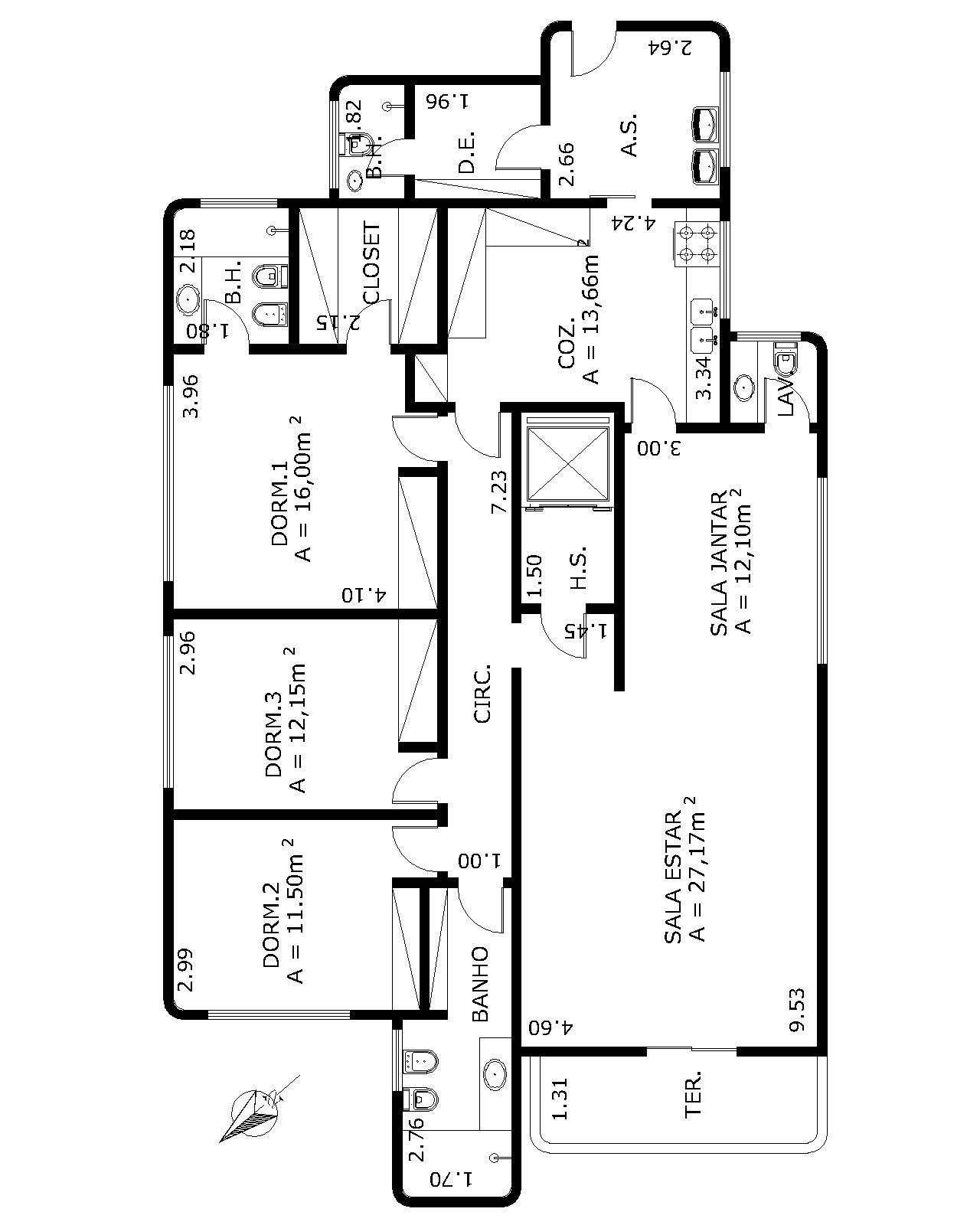 Apartamento à venda com 3 quartos, 160m² - Foto 6