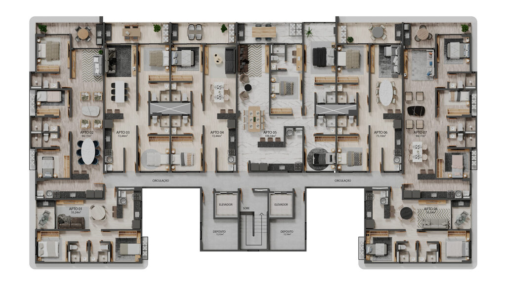 Apartamento à venda com 2 quartos, 5523m² - Foto 23