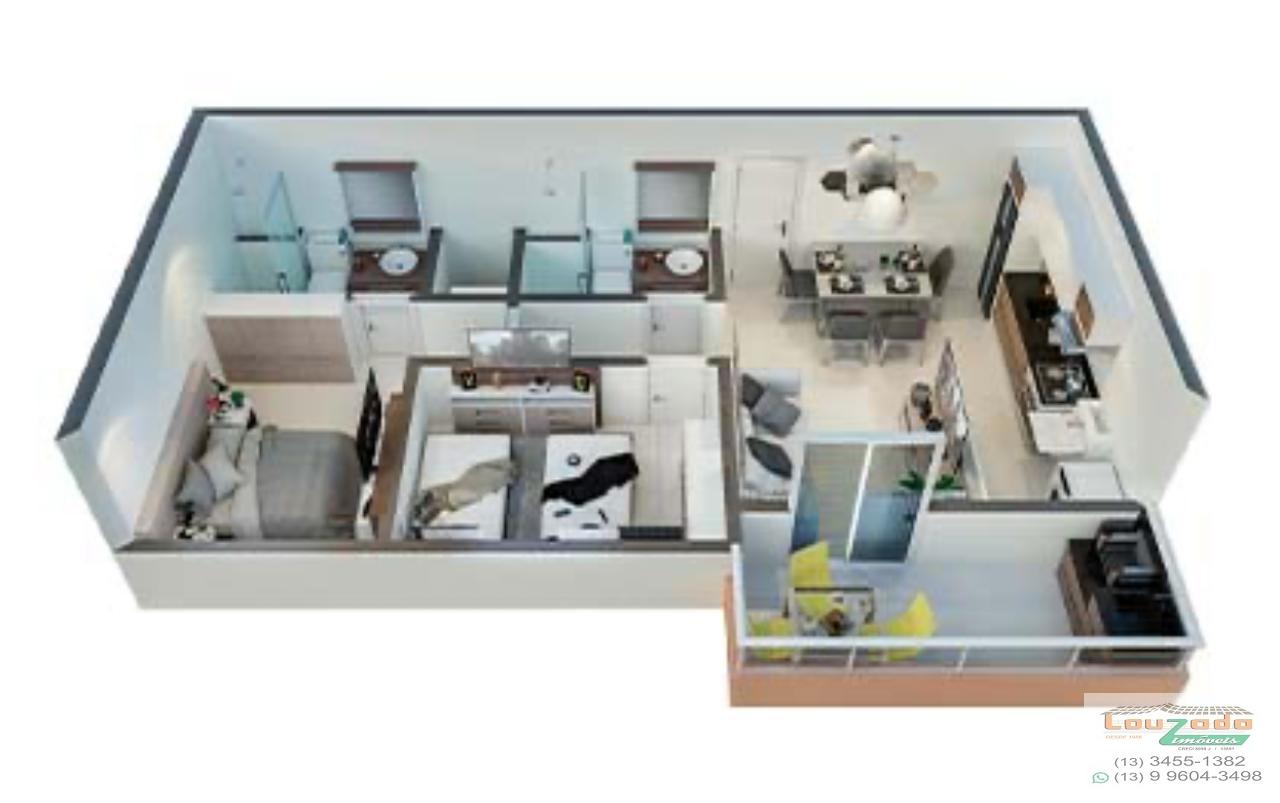 Apartamento à venda com 2 quartos, 57m² - Foto 13