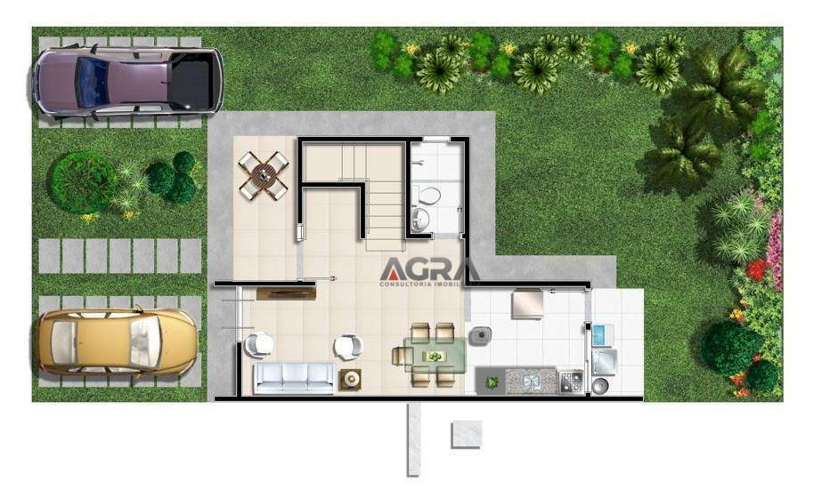 Casa de Condomínio à venda com 2 quartos, 86m² - Foto 3