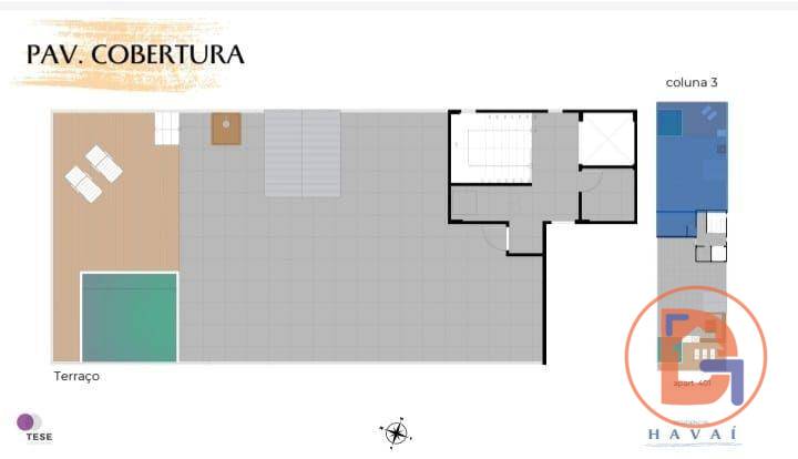 Apartamento à venda com 2 quartos, 66m² - Foto 8