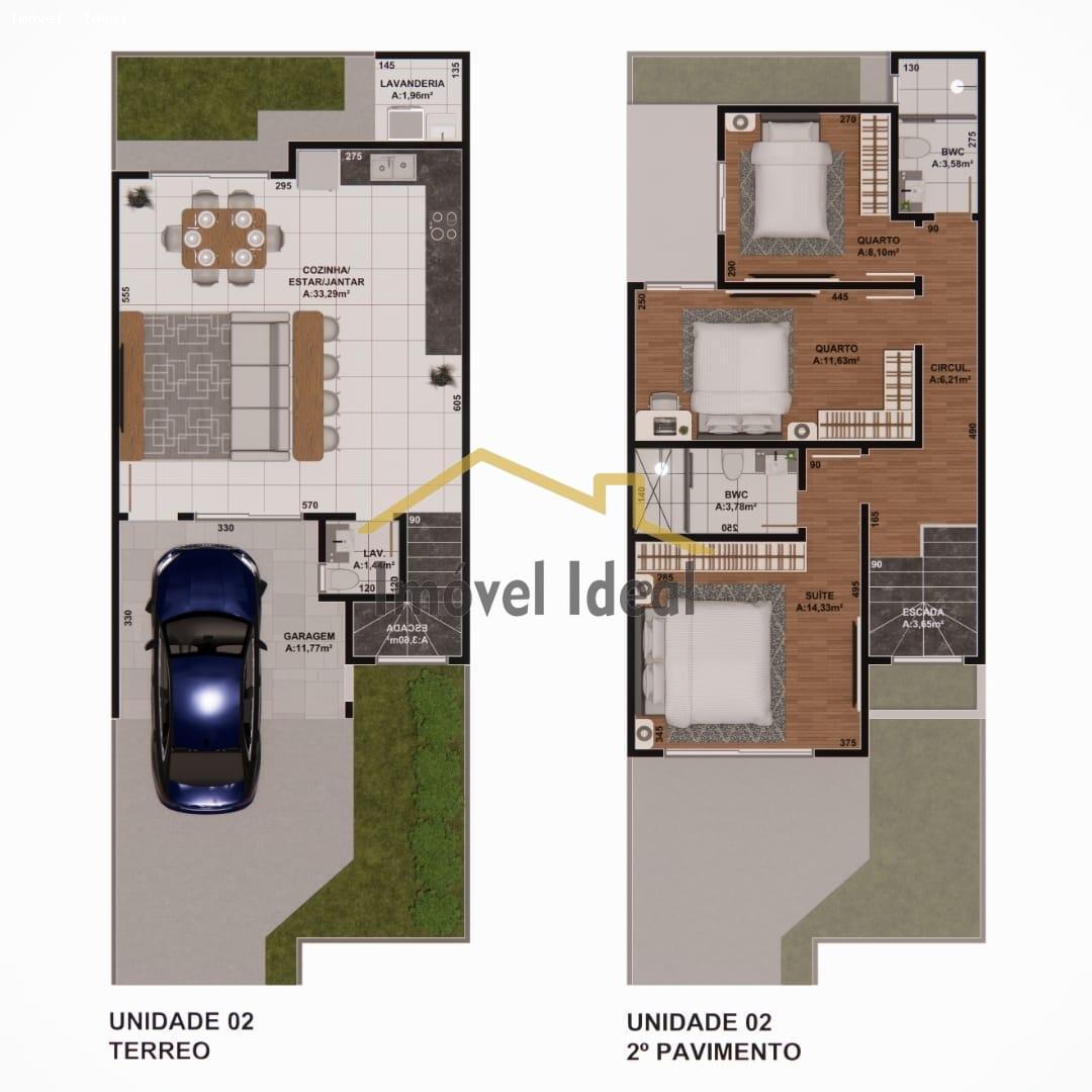 Sobrado à venda com 3 quartos, 115m² - Foto 3