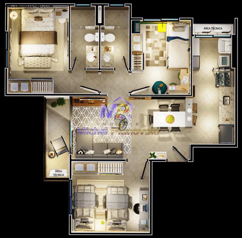 Apartamento à venda com 3 quartos, 70m² - Foto 30