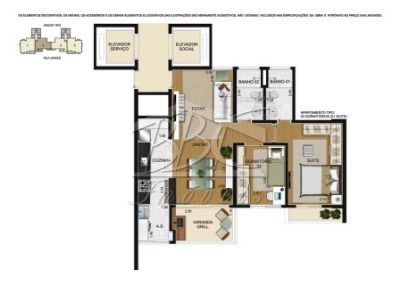 Apartamento à venda com 2 quartos, 64m² - Foto 13