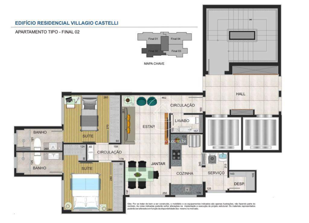 Cobertura à venda com 3 quartos, 170m² - Foto 6