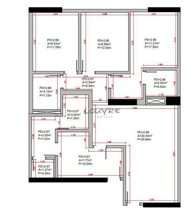 Apartamento à venda com 3 quartos, 86m² - Foto 33