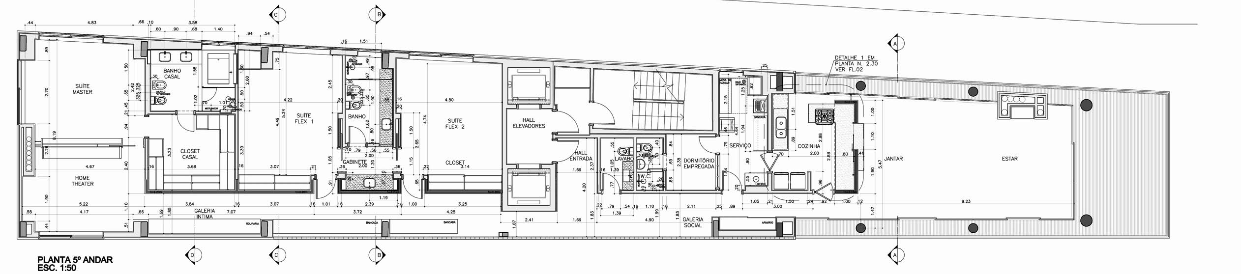 Apartamento à venda com 3 quartos, 349m² - Foto 4