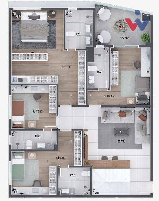 Apartamento à venda com 2 quartos, 86m² - Foto 24