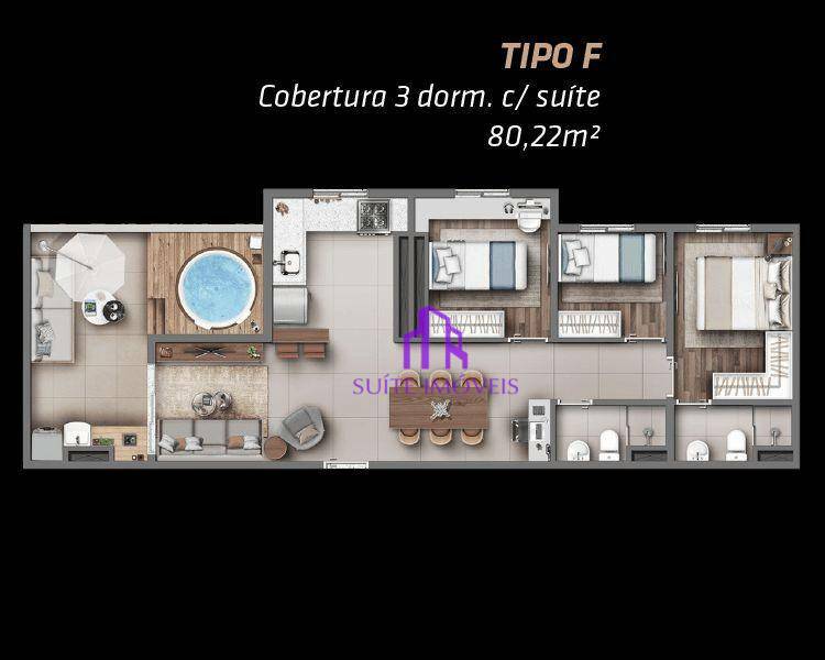 Apartamento à venda com 2 quartos, 40m² - Foto 31