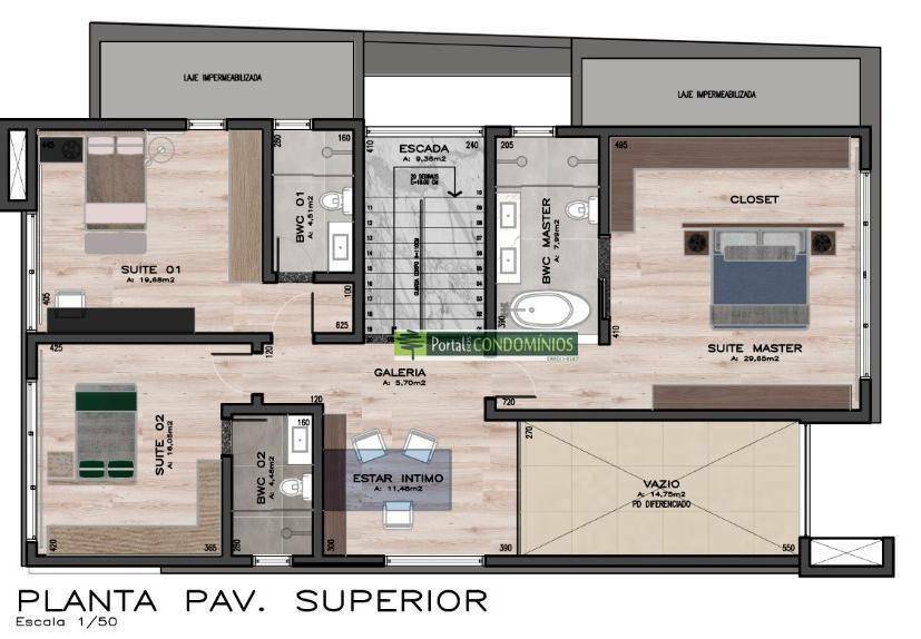 Casa de Condomínio à venda com 3 quartos, 307m² - Foto 5