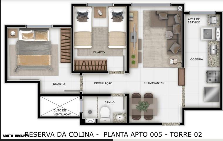 Apartamento à venda com 1 quarto, 47m² - Foto 22