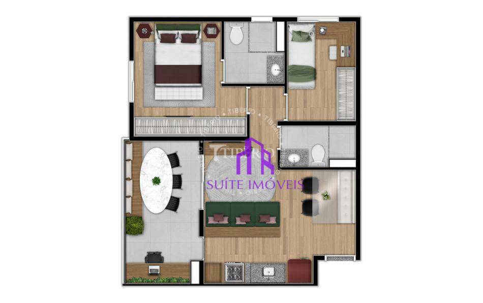 Apartamento à venda com 1 quarto, 34m² - Foto 41