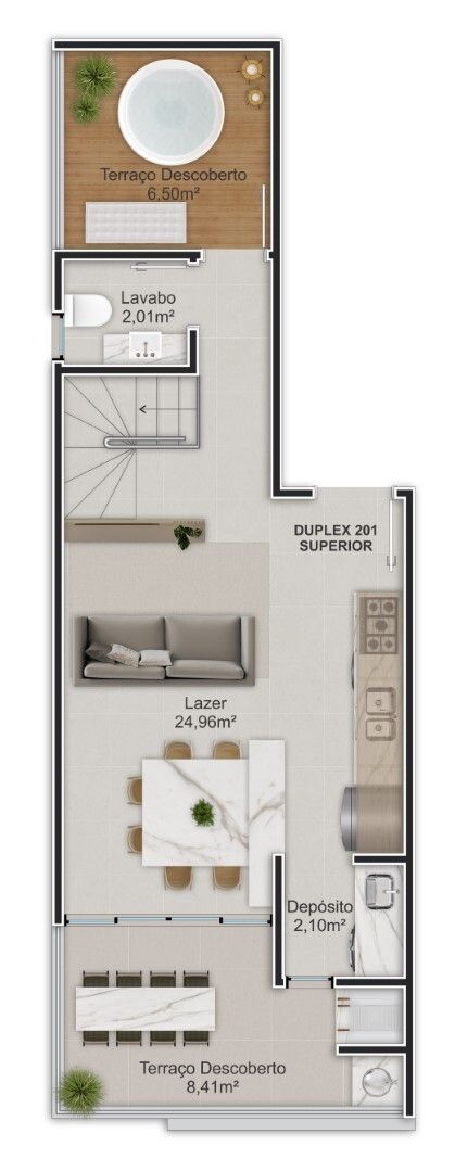 Cobertura à venda com 3 quartos, 110m² - Foto 15