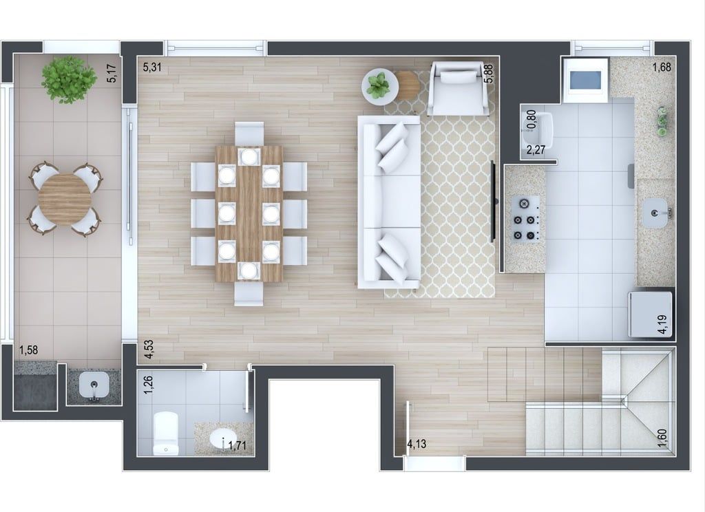 Apartamento à venda com 3 quartos, 100m² - Foto 17