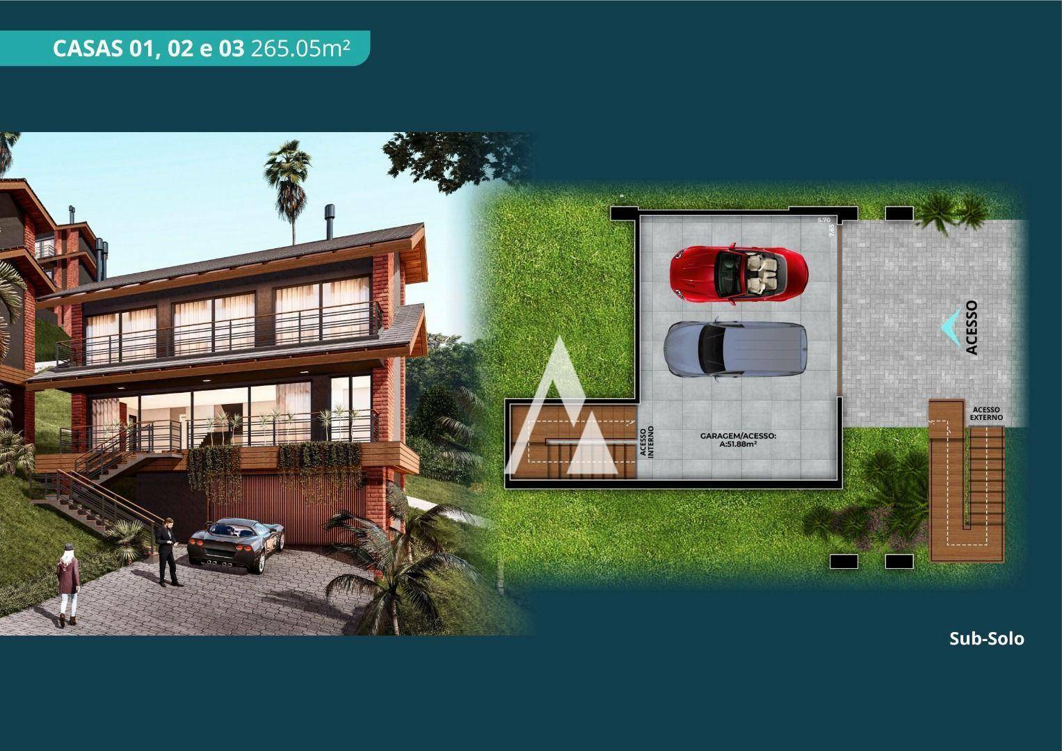 Casa de Condomínio à venda com 3 quartos, 265m² - Foto 2