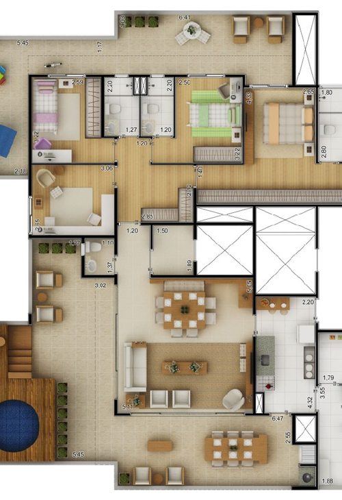 Apartamento à venda com 4 quartos, 113m² - Foto 20