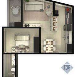 Apartamento à venda com 1 quarto, 45m² - Foto 26