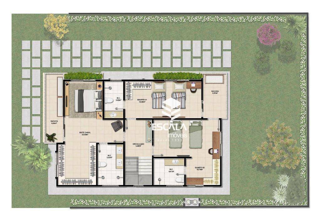 Casa de Condomínio à venda com 4 quartos, 210m² - Foto 4