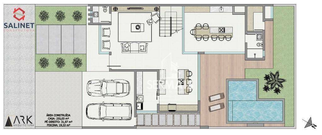 Casa de Condomínio à venda com 3 quartos, 306m² - Foto 18