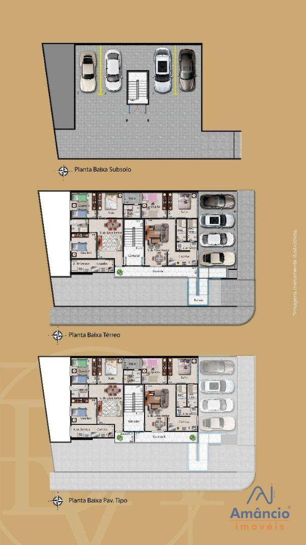 Apartamento à venda com 2 quartos, 56m² - Foto 2