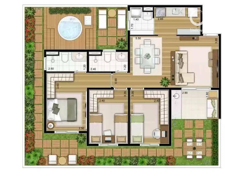 Apartamento à venda com 2 quartos, 57m² - Foto 64