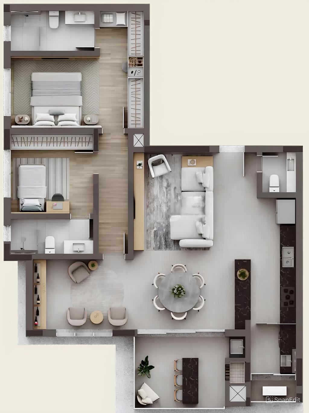 Apartamento à venda com 3 quartos, 124m² - Foto 50