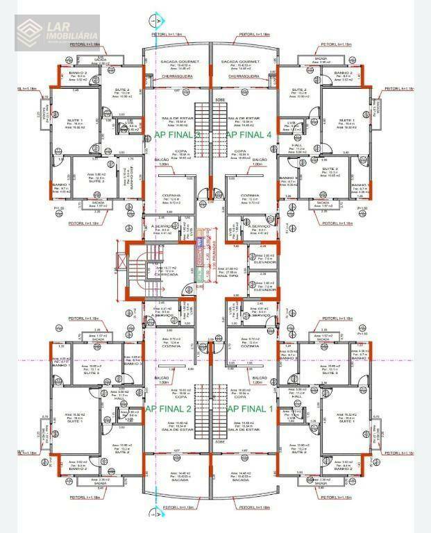 Apartamento à venda com 3 quartos, 132m² - Foto 22