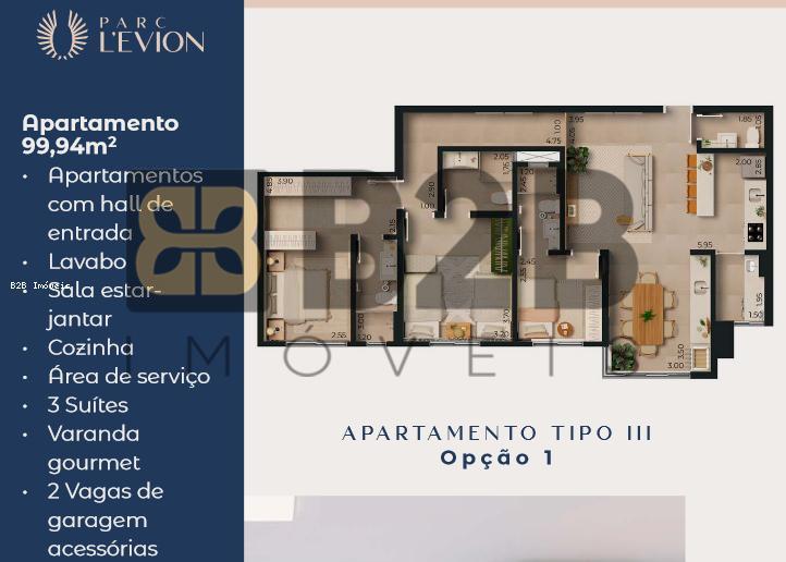 Apartamento à venda com 3 quartos, 99m² - Foto 7