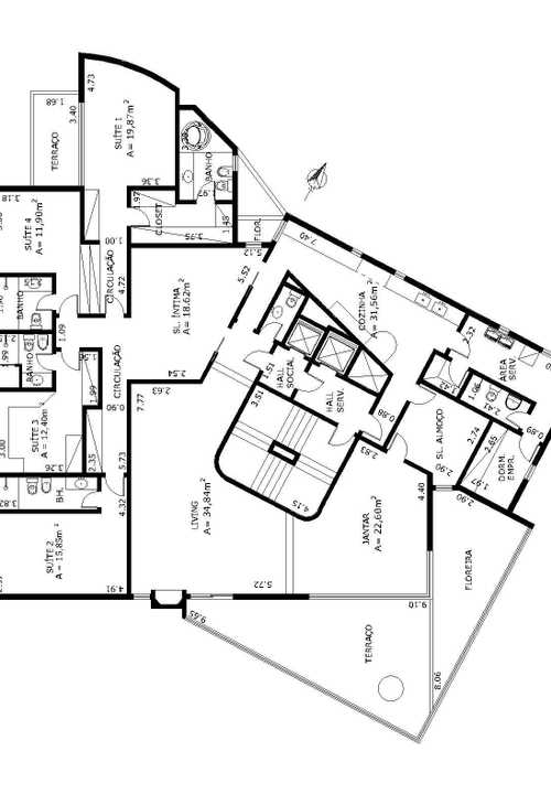 Apartamento à venda com 4 quartos, 537m² - Foto 8