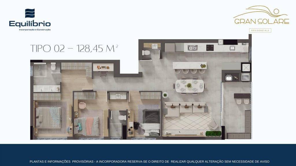 Apartamento à venda com 2 quartos, 100m² - Foto 21