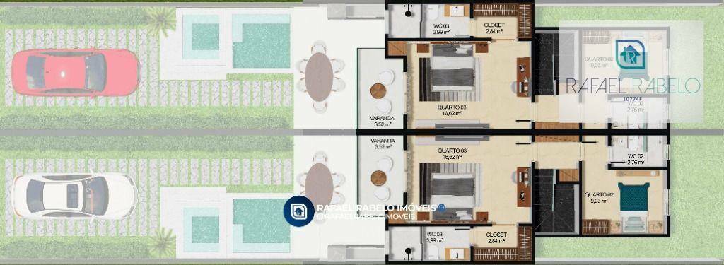 Casa à venda com 3 quartos, 109m² - Foto 11