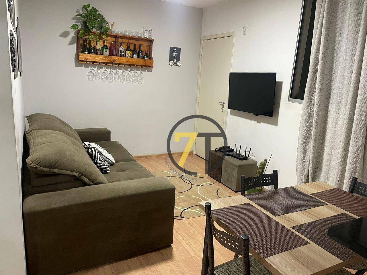 Apartamento à venda com 2 quartos, 40m² - Foto 2